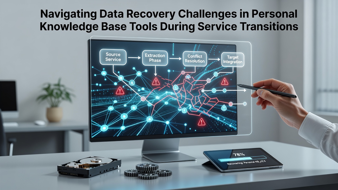 Navigating Data Recovery Challenges in Personal Knowledge Base Tools During Service Transitions